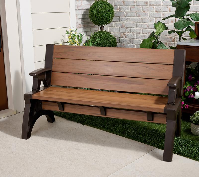 2-in-1 Outdoor Bench & Table