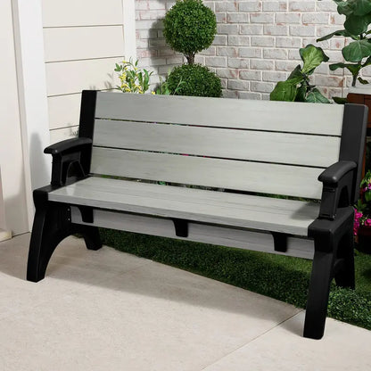 2-in-1 Outdoor Bench & Table