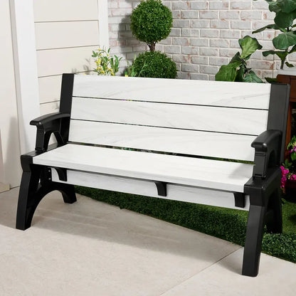 2-in-1 Outdoor Bench & Table